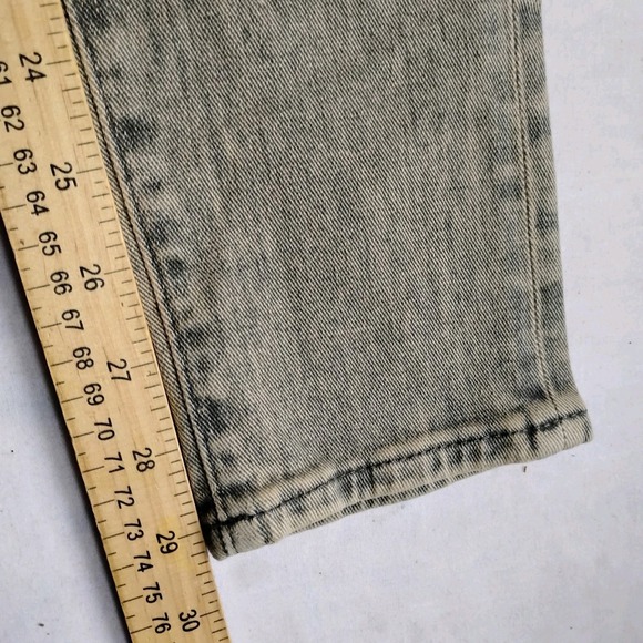RRL‎ Ralph Lauren Jeans 28 Womens Skinny Stretch Fit Slim Grey Classic New - Picture 8 of 16